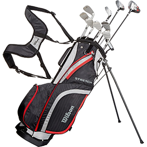 Wilson Stretch XL set completo palos golf para hombre